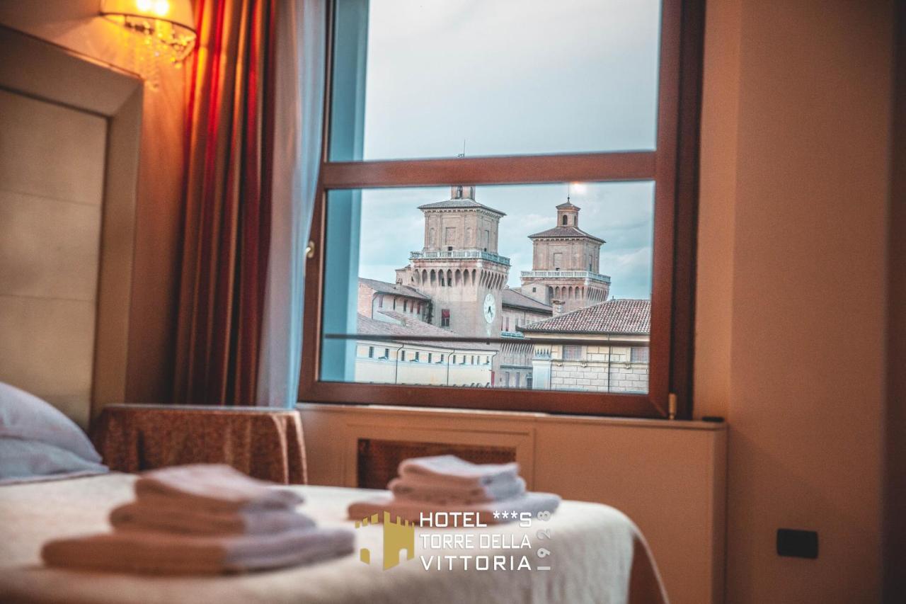 Hotel Torre Della Vittoria 1928 フェラーラ エクステリア 写真