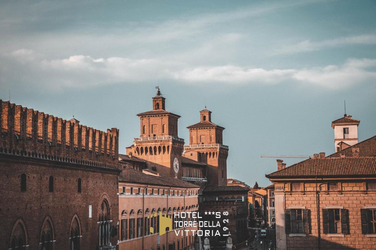 Hotel Torre Della Vittoria 1928 フェラーラ エクステリア 写真