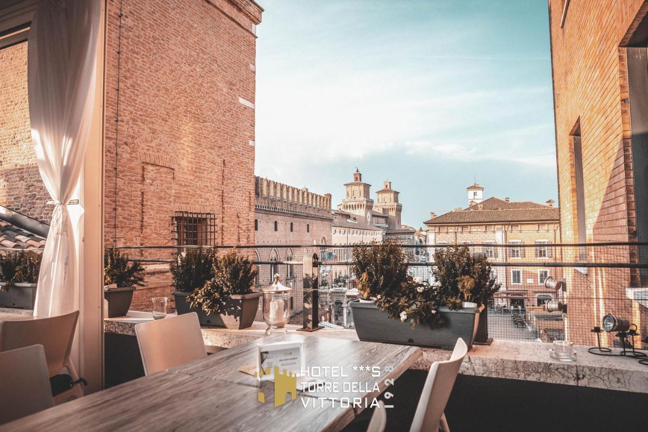 Hotel Torre Della Vittoria 1928 フェラーラ エクステリア 写真