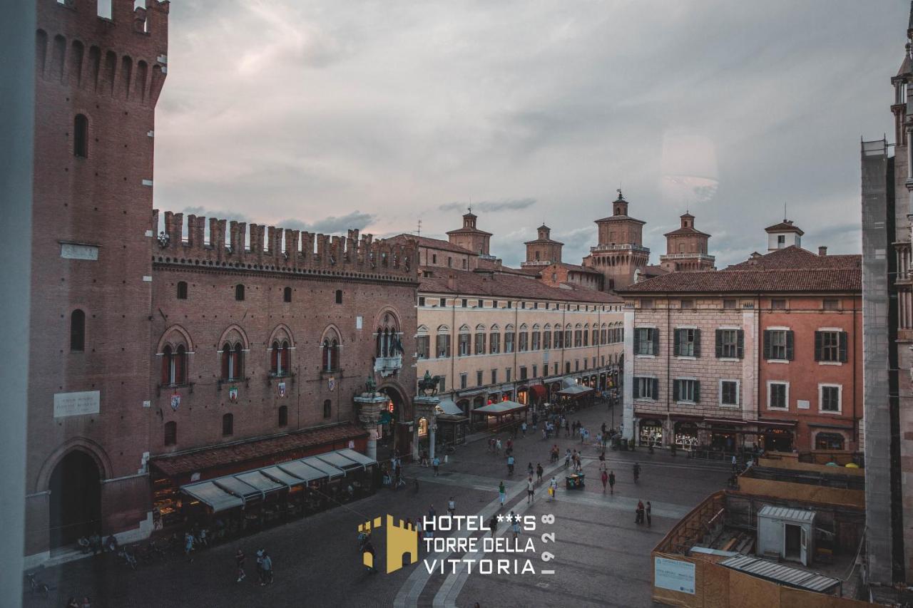 Hotel Torre Della Vittoria 1928 フェラーラ エクステリア 写真