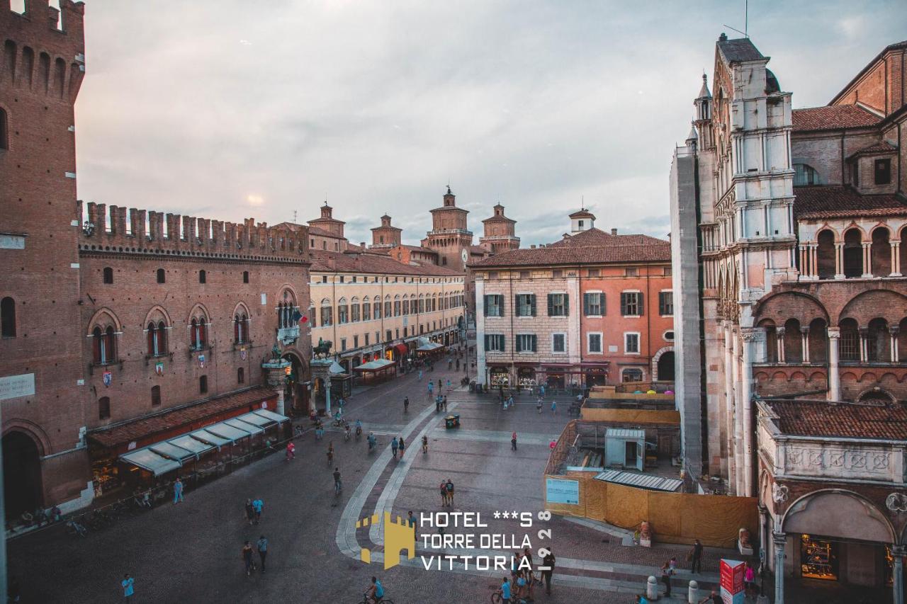 Hotel Torre Della Vittoria 1928 フェラーラ エクステリア 写真